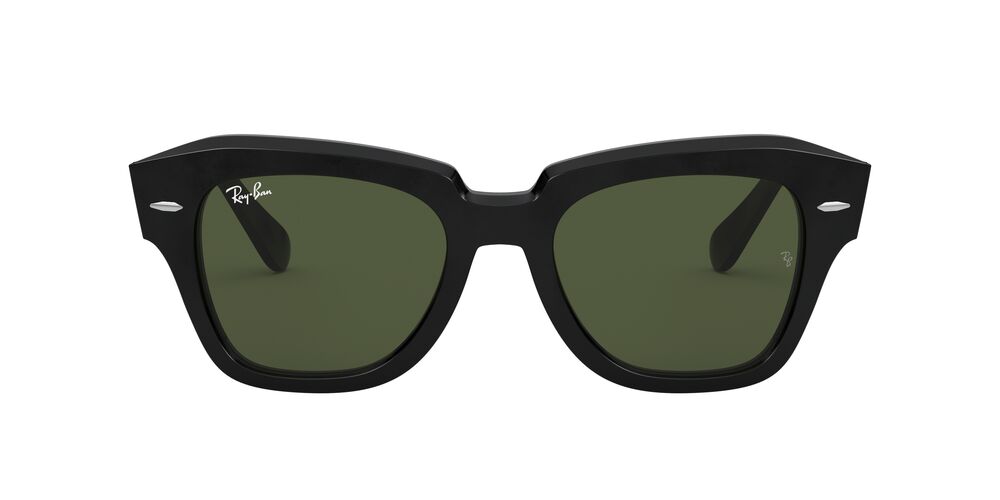 Anteojos De Sol Ray-Ban 0RB2186 State Street Verde/Negro