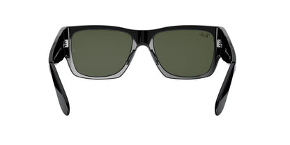 Anteojos De Sol Ray-Ban 0RB2187 Wayfarer Nomad Verde/Negro