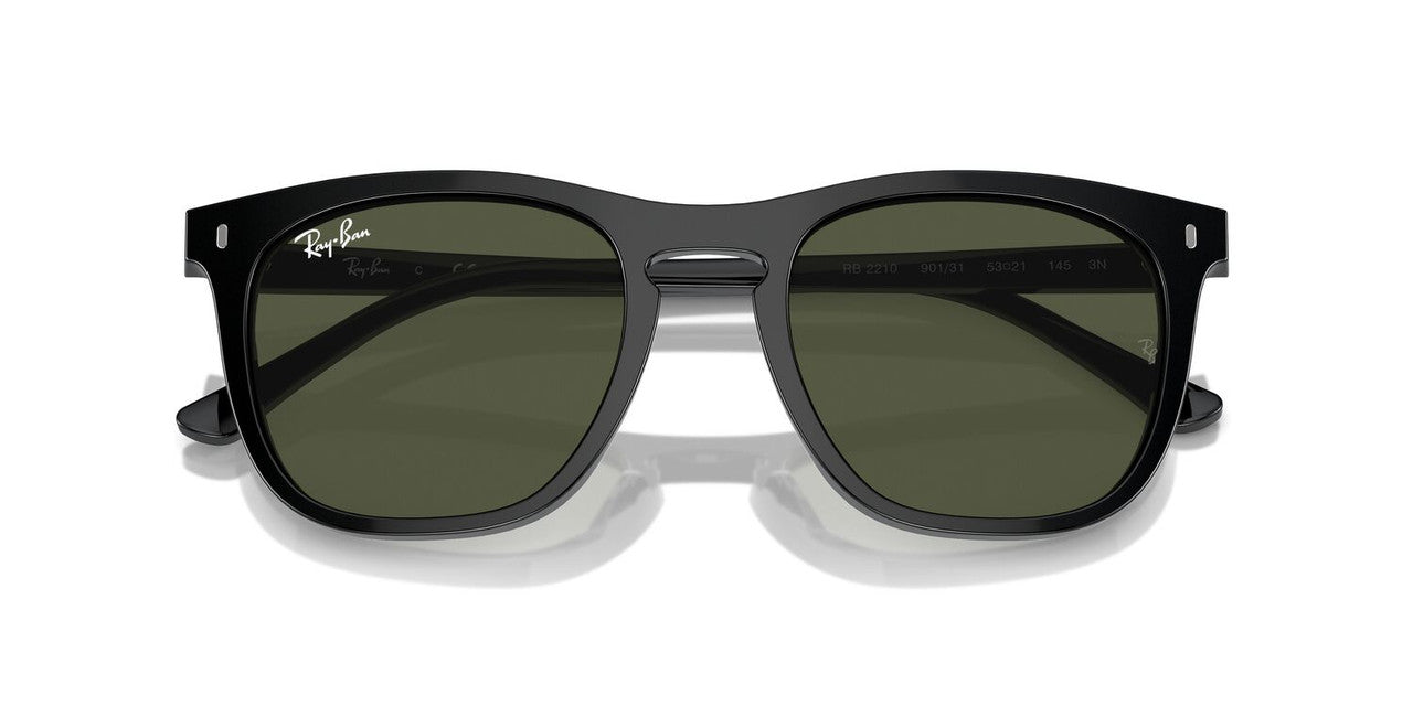 Anteojos De Sol Ray-Ban RB2210 Verde/Negro