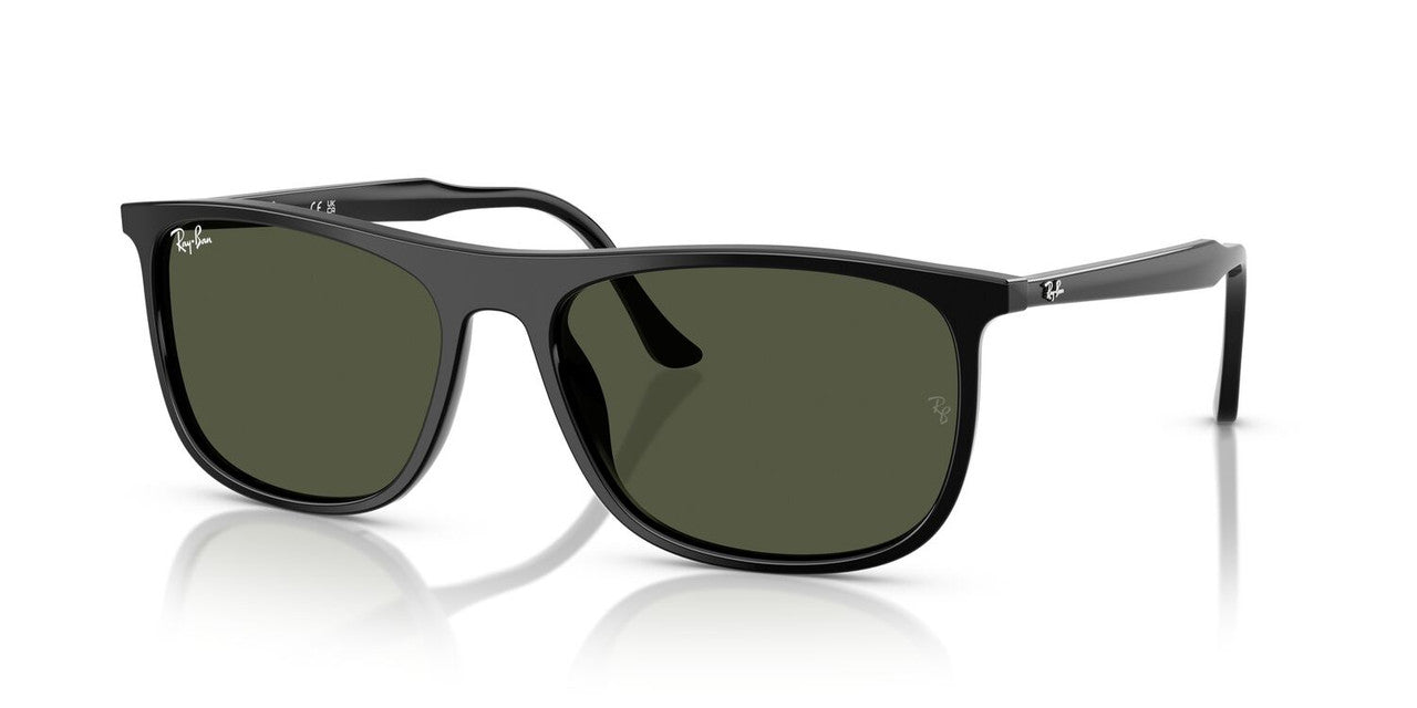 Anteojos De Sol Ray-Ban RB2216 Black Green Verde/Negro