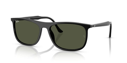 Anteojos De Sol Ray-Ban RB2216 Black Green Verde/Negro