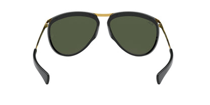 Anteojos De Sol Ray-Ban 0RB4330CH Olympian Aviator Negro/Verde