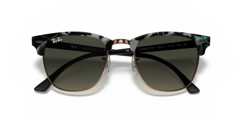 Anteojos De Sol Ray-Ban 0RB3016 Clubmaster Verde/Negro