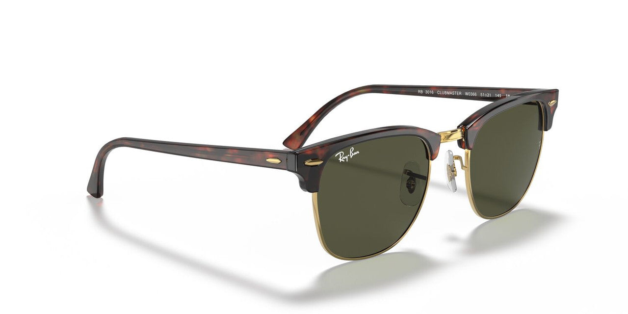 Anteojos De Sol Ray-Ban 0RB3016 Clubmaster Havana/Verde