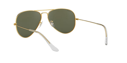 Anteojos De Sol Ray-Ban 0RB3025 Aviator Large Metal Dorado/Verde