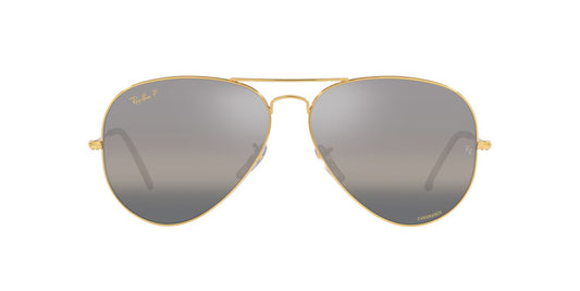 Anteojos De Sol Ray-Ban 0RB3025 Aviator Large Metal Dorado/Gris