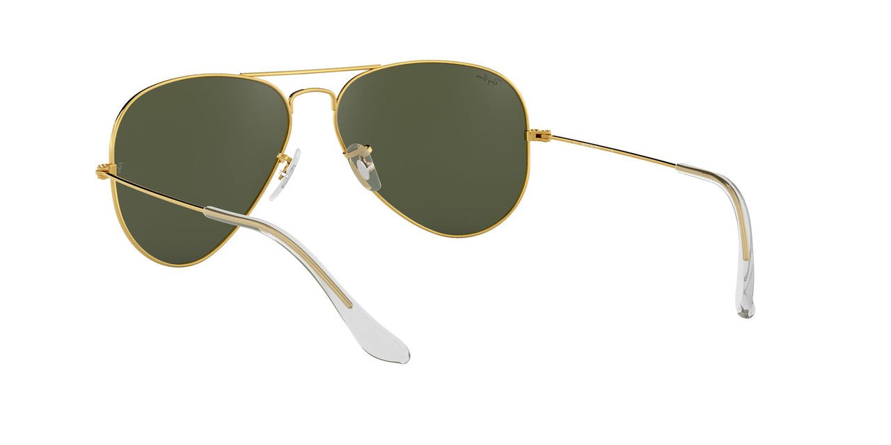 Anteojos De Sol Ray-Ban 0RB3025 Aviator Large Metal Dorado/Verde