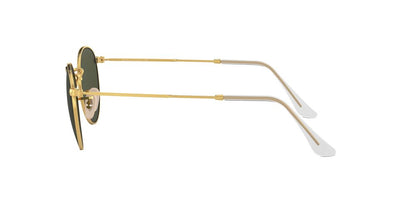 Anteojos De Sol Ray-Ban 0RB3447 Round Metal Verde/Dorado