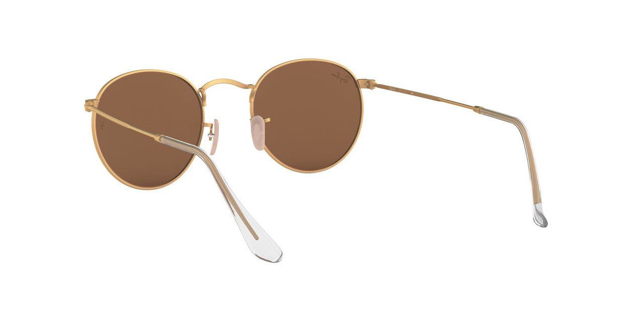 Anteojos De Sol Ray-Ban 0RB3447 Round Metal Dorado/Rosa