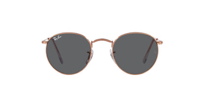 Anteojos De Sol Ray-Ban RB3447 Round Metal Gris/Dorado