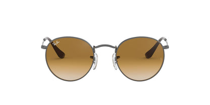 Anteojos De Sol Ray-Ban 0RB3447 Round Metal Gris/Plata