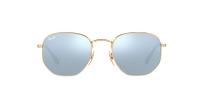 Anteojos De Sol Ray-Ban 0RB3548N Hexagonal Gris/Dorado