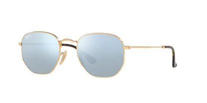 Anteojos De Sol Ray-Ban 0RB3548N Hexagonal Gris/Dorado