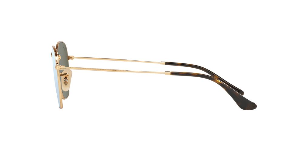 Anteojos De Sol Ray-Ban 0RB3548N Hexagonal Gris/Dorado