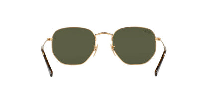 Anteojos De Sol Ray-Ban 0RB3548N Hexagonal Gris/Dorado