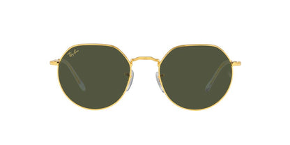 Anteojos De Sol Ray-Ban 0RB3565 Jack Verde/Dorado