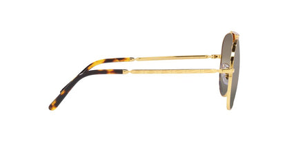 Anteojos De Sol Ray-Ban 0RB3625 New Aviator Café/Dorado