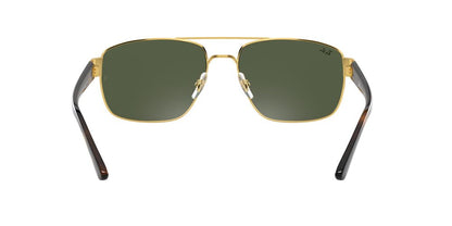 Anteojos De Sol Ray-Ban 0RB3663 Verde/Dorado