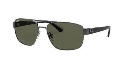 Anteojos De Sol Ray-Ban 0RB3663 Verde/Gris