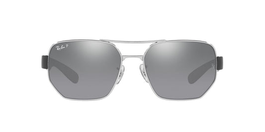 Anteojos De Sol Ray-Ban RB3672 Sin Color/Plateado