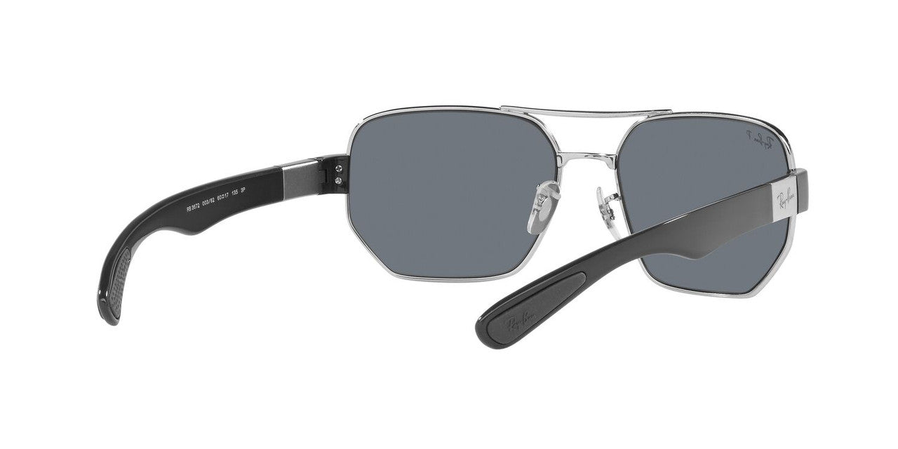 Anteojos De Sol Ray-Ban RB3672 Sin Color/Plateado