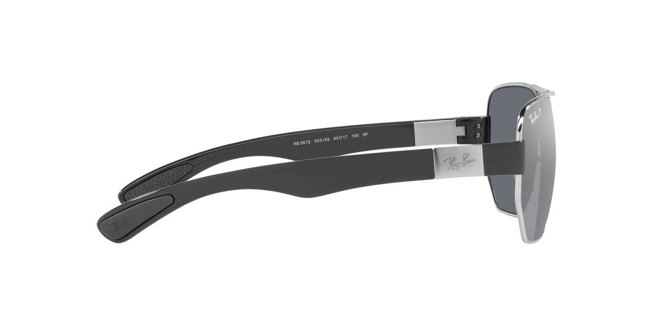 Anteojos De Sol Ray-Ban RB3672 Sin Color/Plateado