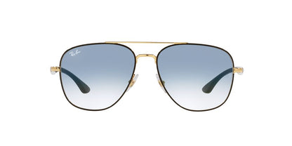 Anteojos De Sol Ray-Ban 0RB3683 Azul/Negro