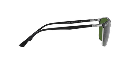 Anteojos De Sol Ray-Ban 0RB3686 Negro/Verde