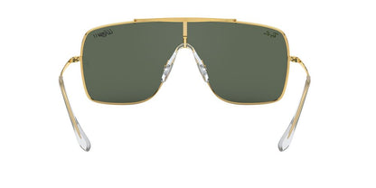 Anteojos De Sol Ray-Ban 0RB3697 Wings Ii Verde/Dorado