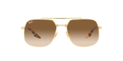Anteojos De Sol Ray-Ban 0RB3699 Dorado/Café