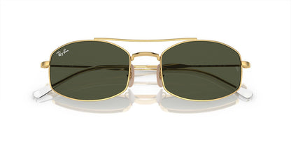 Anteojos De Sol Ray-Ban 0RB3719 Dorado/Verde