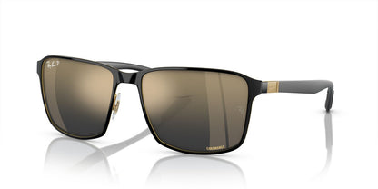 Anteojos De Sol Ray-Ban RB3721CH Azul/Negro