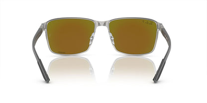 Anteojos De Sol Ray-Ban 0RB3721CH Negro/Azul