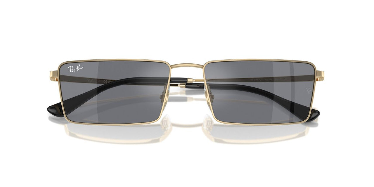 Anteojos De Sol Ray-Ban 0RB3741 Emy Dorado/Gris