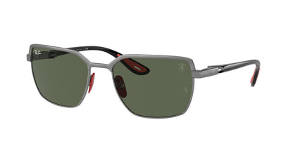 Anteojos De Sol Ray-Ban 0RB3743M Gris/Verde