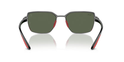 Anteojos De Sol Ray-Ban 0RB3743M Gris/Verde