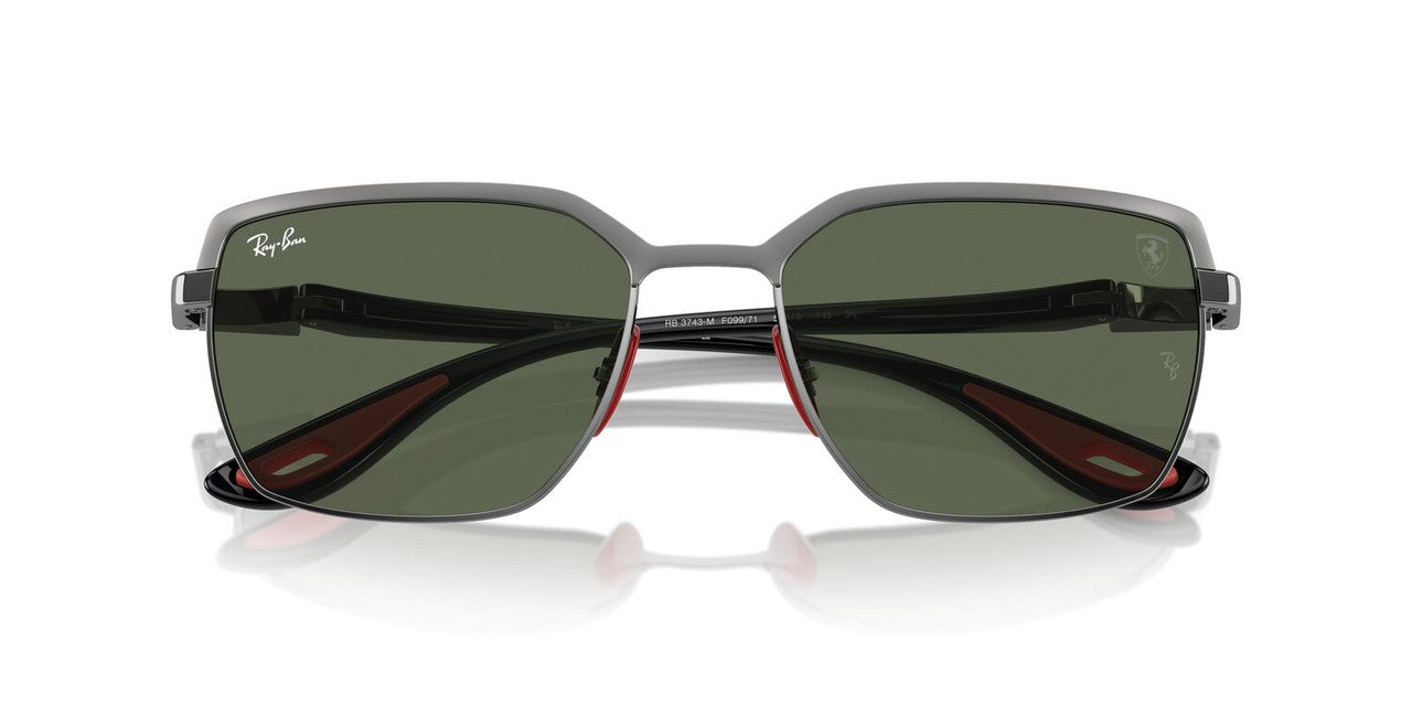 Anteojos De Sol Ray-Ban 0RB3743M Gris/Verde