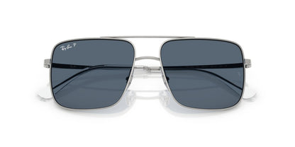 Anteojos De Sol Ray-Ban 0RB3758 Ari Plateado/Gris