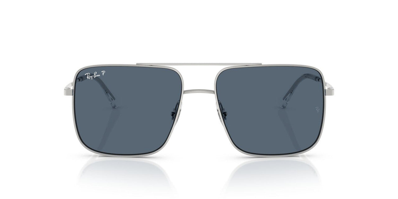 Anteojos De Sol Ray-Ban 0RB3758 Ari Plateado/Gris