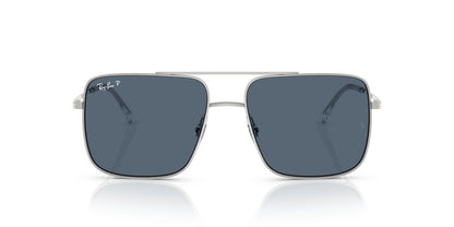 Anteojos De Sol Ray-Ban 0RB3758 Ari Plateado/Gris