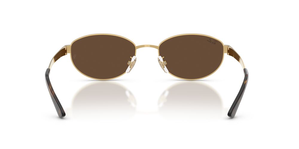 Anteojos De Sol Ray-Ban 0RB3774D Arista Dark Brown Café/Dorado