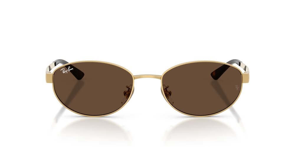 Anteojos De Sol Ray-Ban 0RB3774D Arista Dark Brown Café/Dorado
