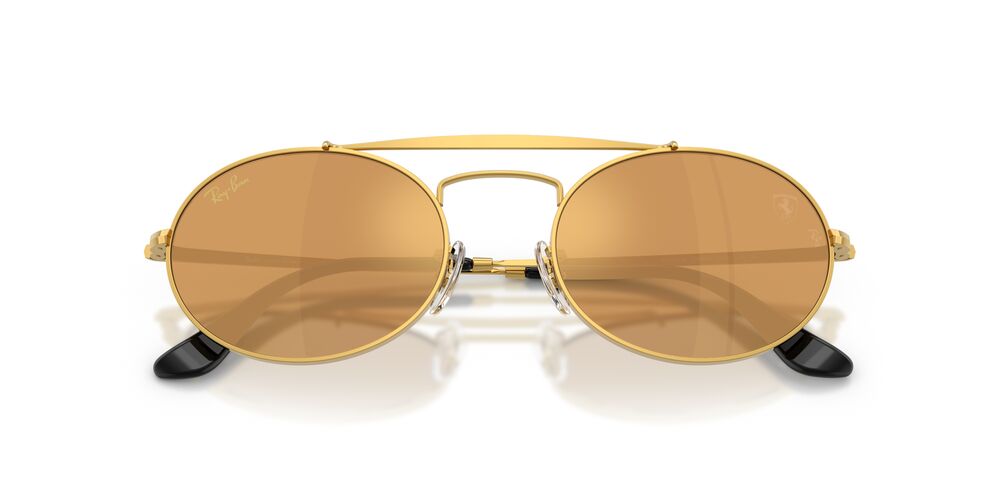 Anteojos De Sol Ray-Ban RB3775M Legend Gold Light Brown Mirror Gold Café/Dorado