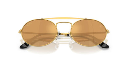 Anteojos De Sol Ray-Ban RB3775M Legend Gold Light Brown Mirror Gold Café/Dorado