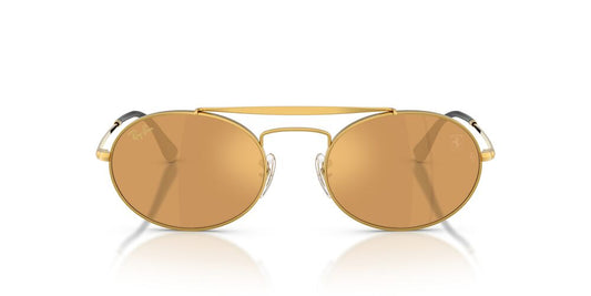 Anteojos De Sol Ray-Ban RB3775M Legend Gold Light Brown Mirror Gold Café/Dorado