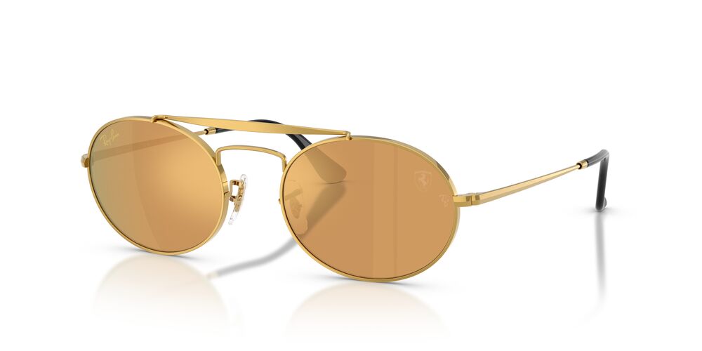 Anteojos De Sol Ray-Ban RB3775M Legend Gold Light Brown Mirror Gold Café/Dorado