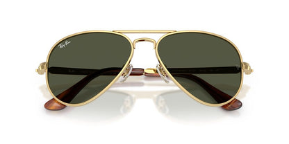 Anteojos De Sol Ray-Ban RB3925 Aviator Max Arista Green Verde/Dorado