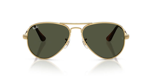 Anteojos De Sol Ray-Ban RB3925 Aviator Max Arista Green Verde/Dorado