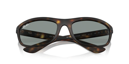 Anteojos De Sol Ray-Ban RB4089 Balorama Matte Havana Blue Azul/Havana