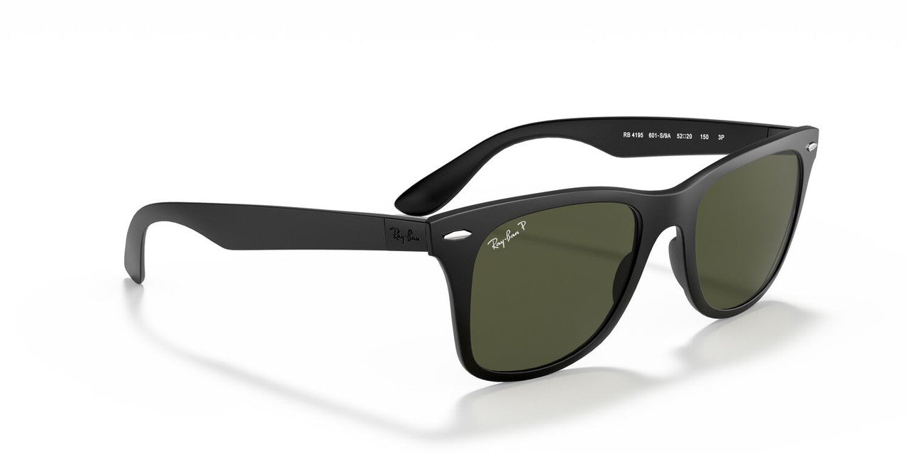 Anteojos De Sol Ray-Ban 0RB4195 Wayfarer Liteforce Negro/Verde